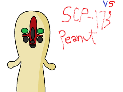 SCP - 173 (Peanut) by Vahin Sharma on Dribbble